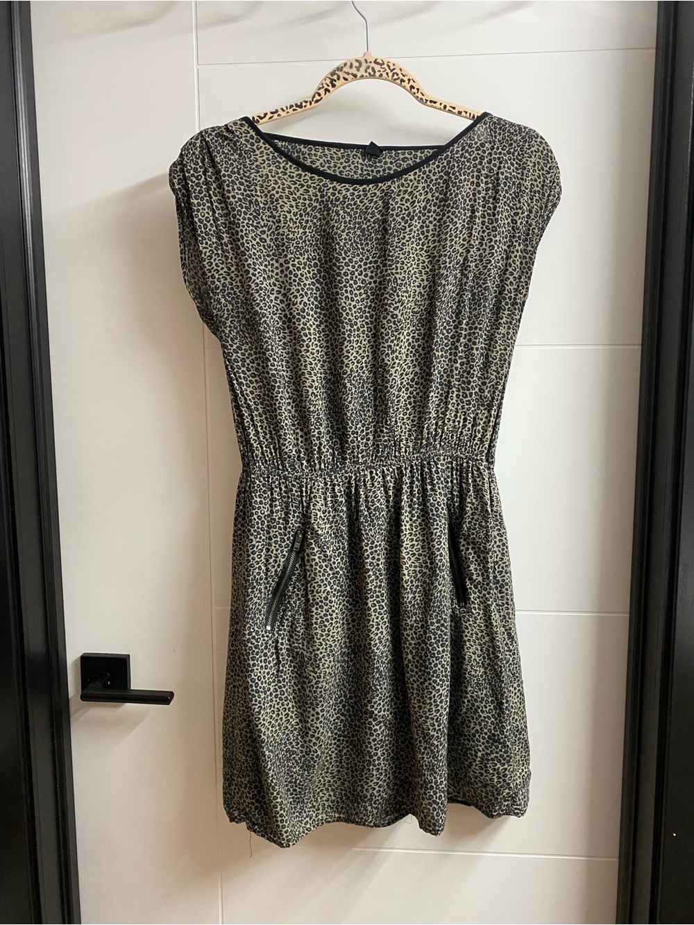 Leopard Print Casual Women’s Dress